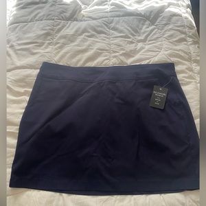 Plus Navy Skort